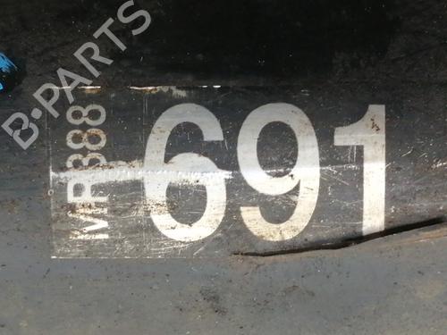 Driveshaft MITSUBISHI PAJERO II (V3_W)  | BP13685738M37 