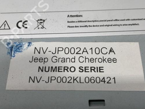 Radio JEEP GRAND CHEROKEE III (WH, WK) 3.0 CRD 4x4 | BP9158717E6 