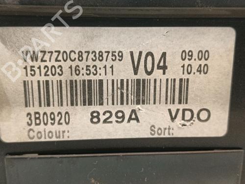Instrument cluster VW PASSAT B5.5 (3B3) 1.9 TDI | BP26220511C47 