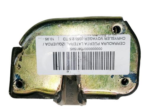 Used Rear left lock CHRYSLER VOYAGER / GRAND VOYAGER III (GS_, NS_) [1992-2001]  11085038