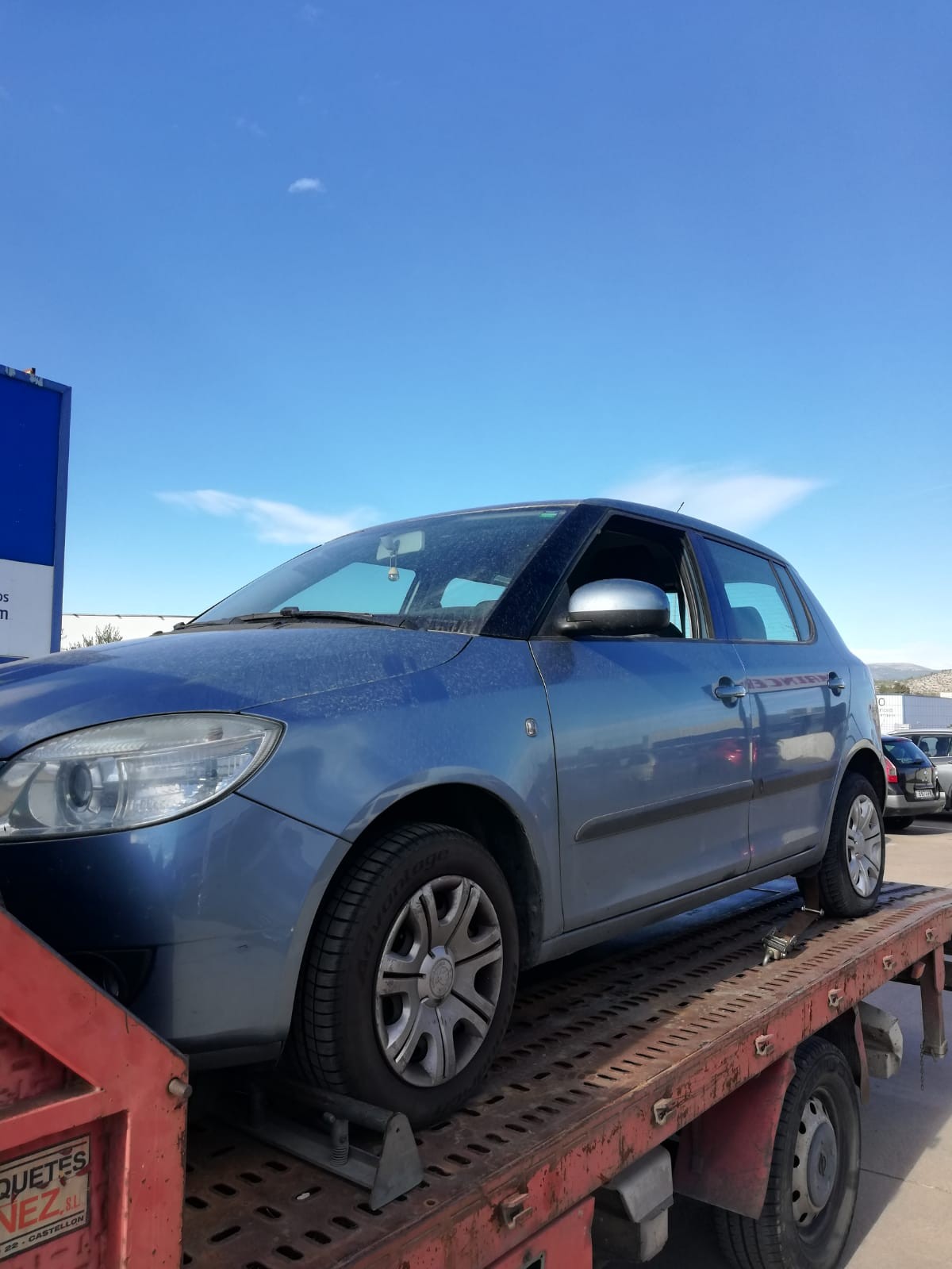 Leve-vitre électrique Avant Gauche Pour Skoda Fabia 2 Phase 2 - Réf. 6RO959801M - Occasion Bon état
