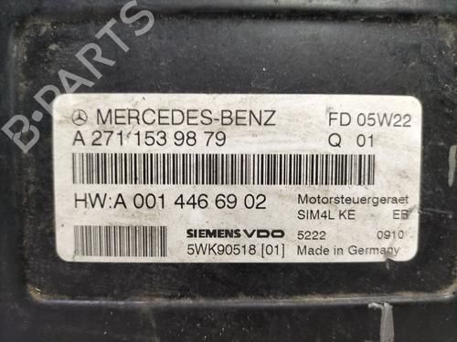 Engine control unit (ECU) MERCEDES-BENZ C-CLASS (W203) C 180 (203.035) | BP27894758M57 