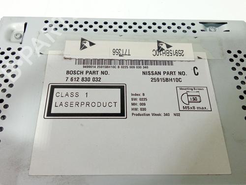 Display monitor NISSAN QASHQAI I (J10, NJ10) 1.5 dCi | BP30135105C48