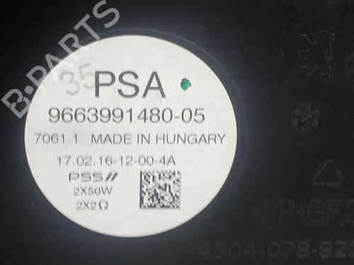 Used Radio Radio CITROËN DS3 (SA_) 1.4 HDi 70 (SA8HP4) (68 hp) 40099707 40099707