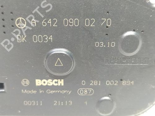 Throttle body MERCEDES-BENZ E-CLASS (W211) E 320 CDI (211.026) | BP28013805M82 