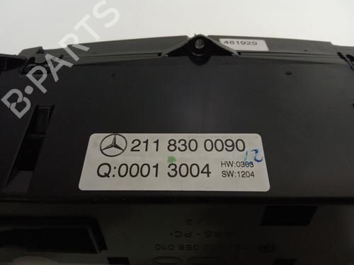 Climate control MERCEDES-BENZ E-CLASS (W211) E 220 CDI (211.006) | BP25852516I5 