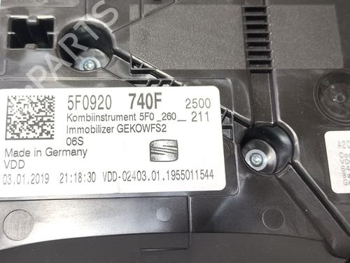 Instrument cluster SEAT LEON ST (5F8) 1.0 TSI | BP34439216C47  - Image 12