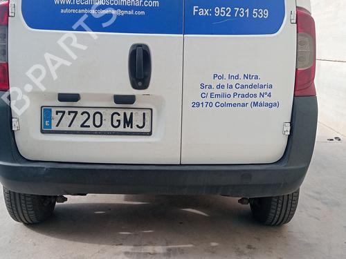 Used Rear bumper CITROËN NEMO Box Body/MPV (AA_) 1.4 HDi (68 hp) 29840168