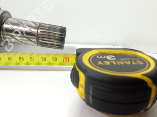 Left front driveshaft RENAULT MEGANE II (BM0/1_, CM0/1_)  | BP29869929M38 