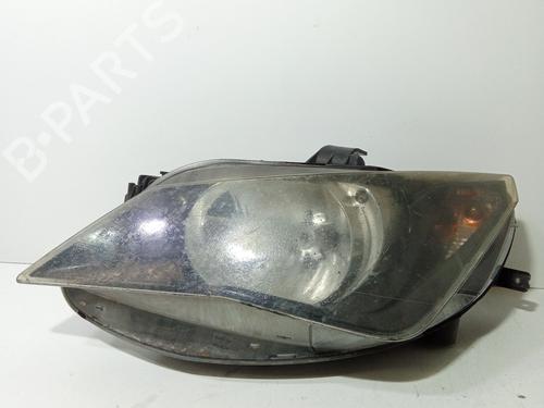 Used Left headlight Left headlight SEAT IBIZA IV SC (6J1, 6P5) 1.2 (70 hp) 40012723 40012723