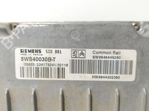 Engine control unit (ECU) PEUGEOT 307 Break (3E) 1.6 HDi | BP40100000M57 - Image 7