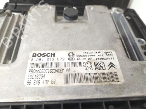 Engine control unit (ECU) CITROËN C5 III (RD_) 1.6 HDi 110 (RD9HL0, RD9HR8, RD9HRA) | BP36676072M57  - Image 7