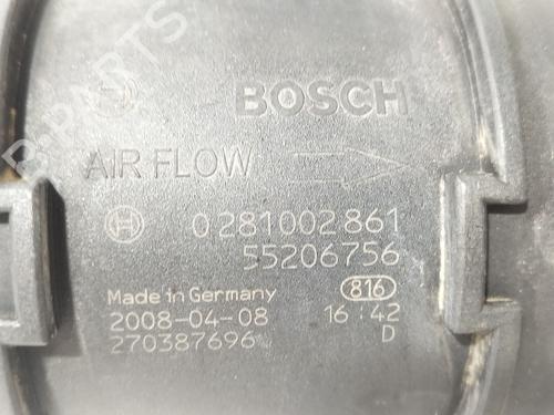 Mass air flow sensor ALFA ROMEO 159 (939_) 1.9 JTDM 16V (939AXC1B, 939AXC12) | BP37602283M95 - Image 6