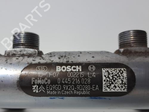 Injection rail CITROËN C6 (TD_) 3.0 HDi | BP40099224M98 - Image 2