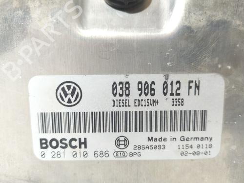 Engine control unit (ECU) SEAT LEON (1M1) 1.9 TDI | BP37604712M57 - Image 5