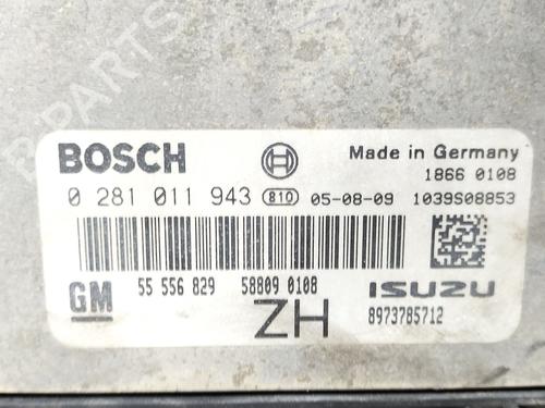 Engine control unit (ECU) OPEL ASTRA H (A04) 1.7 CDTI (L48) | BP36702581M57 - Image 7