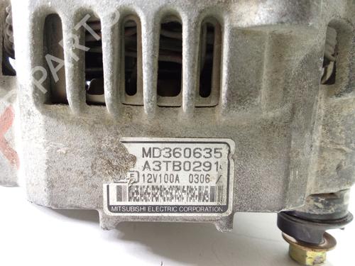 Alternator MITSUBISHI PAJERO PININ I (H6_W, H7_W)  | BP26586990M7 