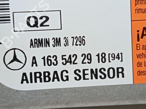 ECU airbags MERCEDES-BENZ M-CLASS (W163) ML 270 CDI (163.113) | BP24114155M53 
