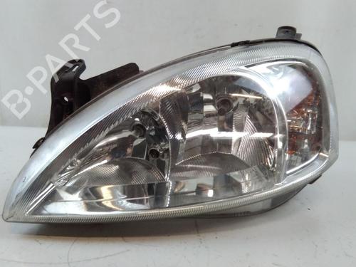 Venstre forlygte OPEL CORSA C (X01) 1.0 (F08, F68) (58 hp) 27620168