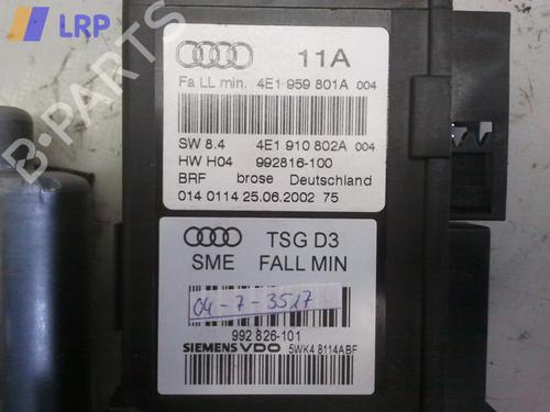 Left front window motor AUDI A8 D3 (4E2, 4E8) 3.0 TDI quattro | BP20544638E21 