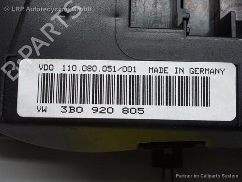 Instrument cluster VW PASSAT B5.5 (3B3) 1.6 | BP20556539C47 