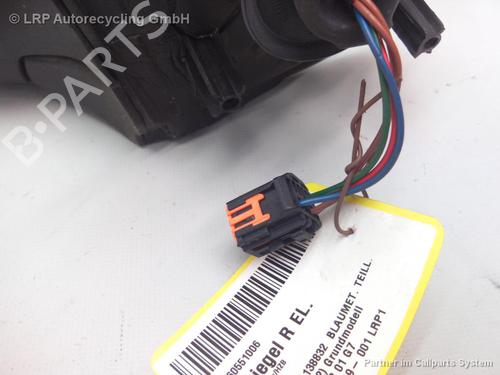 Right mirror PEUGEOT 206+ (2L_, 2M_) 1.4 i (2LKFWA, 2MKFWA) | BP20535314C27 