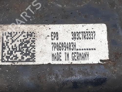 Left rear steering knuckle VW TOUAREG (7P5, 7P6) 4.2 V8 TDI | BP20528587M27 