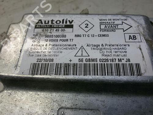 Used ECU airbags PEUGEOT 308 SW I (4E_, 4H_) 2.0 HDi (136 hp) 20574212