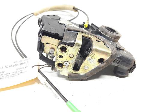 Used Front right lock TOYOTA COROLLA (_E12_) 1.6 VVT-i (ZZE121_, ZZE121R) (110 hp) 20516612
