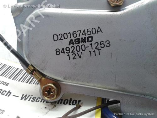 Used Rear wiper motor MAZDA DEMIO (DW) 1.3 16V (DW3W, DW19) (63 hp) 20552450