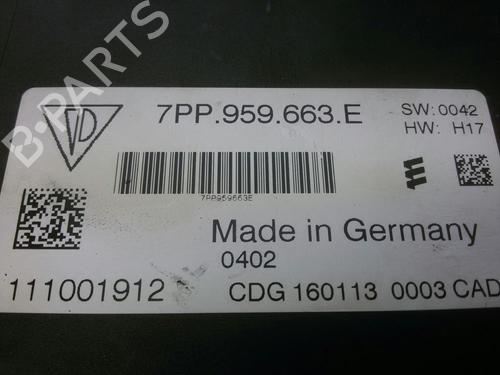 Elektronisk modul VW TOUAREG (7P5, 7P6) 3.0 V6 TDI (245 hp) 20575339