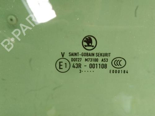 Rear left door window SKODA FABIA II (542) 1.4 | BP20592253C20 