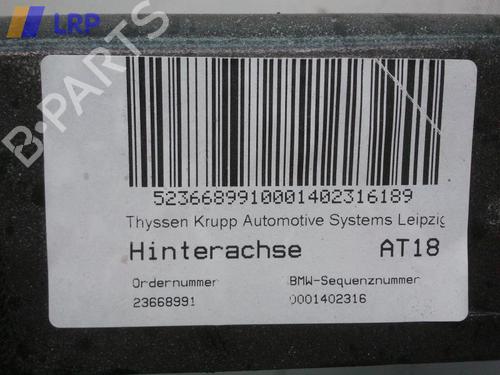 Rear axle BMW 1 (F20) 116 i | BP20553946M2 
