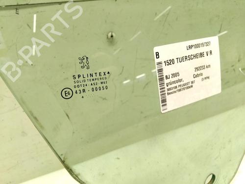 Front right door window PEUGEOT 307 CC (3B) 2.0 16V | BP31275471C19 