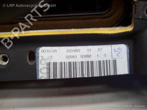 Instrument cluster MERCEDES-BENZ C-CLASS (W203) C 180 (203.035) | BP20533424C47 