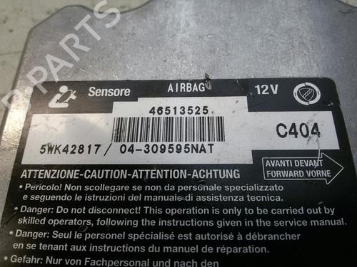 ECU airbags FIAT MULTIPLA (186_) 1.9 JTD 105 (186AXB1A) | BP20574291M53 