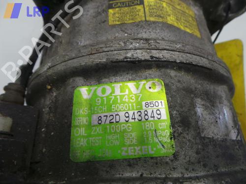 AC compressor VOLVO S80 I (184) 2.5 TDI | BP20555797M34 