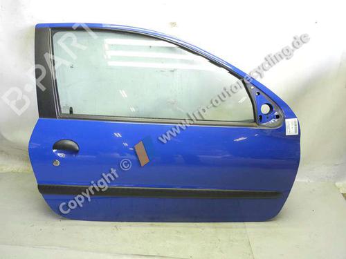 Used Right front door PEUGEOT 206 Hatchback (2A/C) 1.4 i (75 hp) 20582212