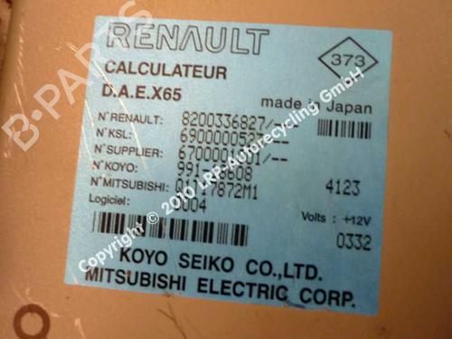 Steering column RENAULT CLIO II (BB_, CB_) 1.2 16V (BB05, BB0W, BB11, BB27, BB2T, BB2U, BB2V, CB05,... | BP20559885M21