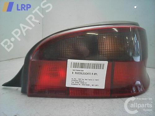 Used Right taillight CITROËN SAXO (S0, S1) 1.1 X, SX (54 hp) 20567132