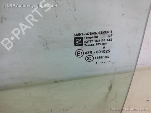 Front left door window OPEL SIGNUM Hatchback (Z03) 1.9 CDTI (F48) | BP20579624C18 