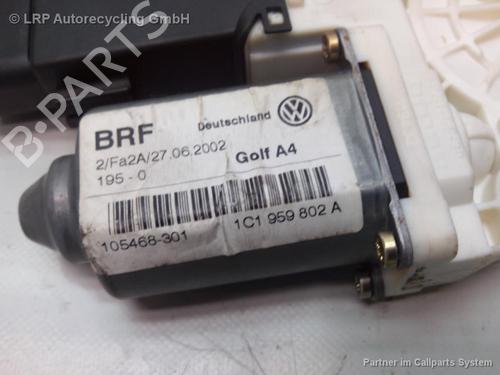 Rudehejsemotor forskærm højre VW GOLF IV (1J1) 1.6 16V (105 hp) 20544676