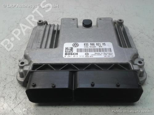 Used Engine control unit (ECU) VW PASSAT B6 Variant (3C5) 2.0 TDI (140 hp) 20574875