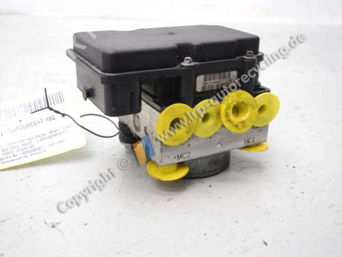 Used ABS pump FIAT 500 C (312_) 1.2 (312CXA1A, 312AXA1A) (69 hp) 20554570