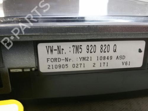 Instrument cluster FORD GALAXY I (WGR) 1.9 TDI | BP20556185C47 