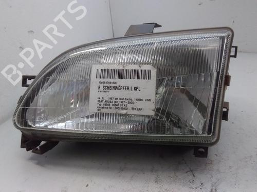 Used Left headlight SEAT AROSA (6H1) 1.0 (50 hp) 20568988