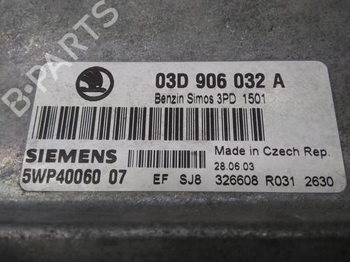 Computer motormanagement SKODA FABIA I (6Y2) 1.2 | BP20595916M57 