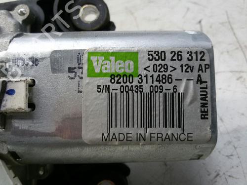 Used Rear wiper motor RENAULT CLIO III (BR0/1, CR0/1) [2005-2014]  20552149