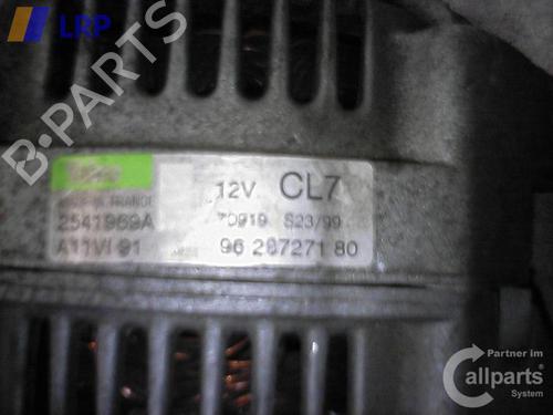 Alternator PEUGEOT 206 Hatchback (2A/C) 1.6 i | BP20560166M7 