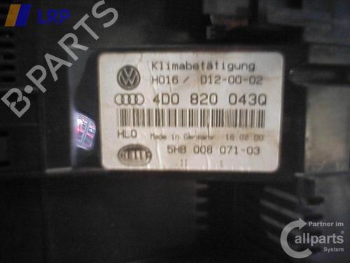 Used Climate control AUDI A8 D2 (4D2, 4D8) S8 quattro (360 hp) 20553732